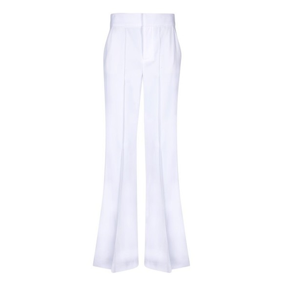 Alice + Olivia White Flared Trousers - NWT